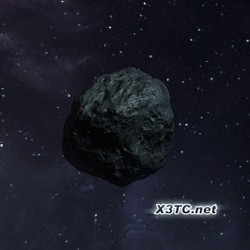 Asteroid Ore +8 in Lucky Planets gamma at (4016, -1832, -9221) X3 Farnham's Legacy, game screenshot